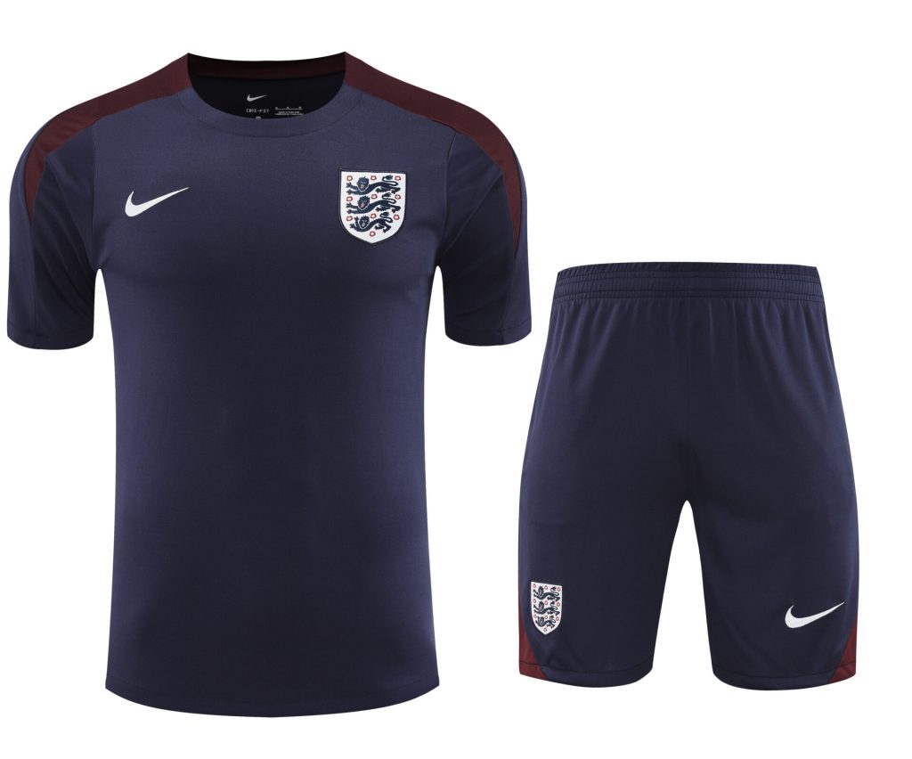 Conjunto de calentamiento Inglaterra negro