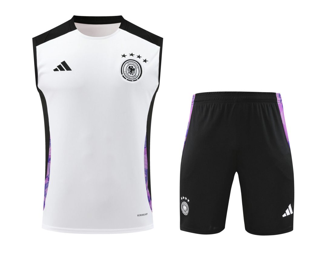 Conjunto tirantes Alemania blanco