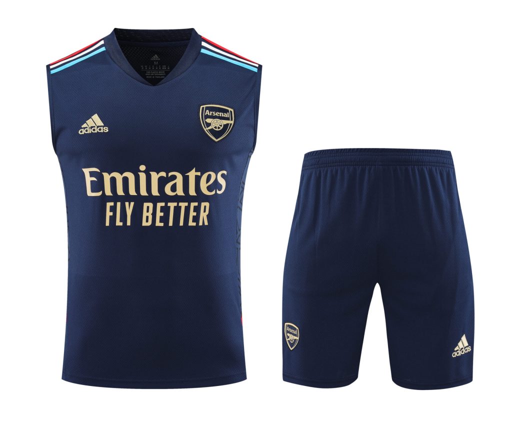 Conjunto tirantes Arsenal azul oscuro