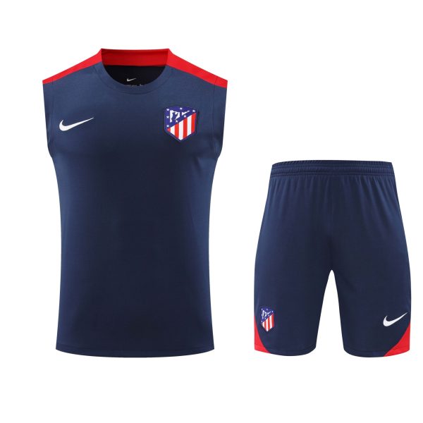 Conjunto tirantes Atlético de Madrid azul oscuro