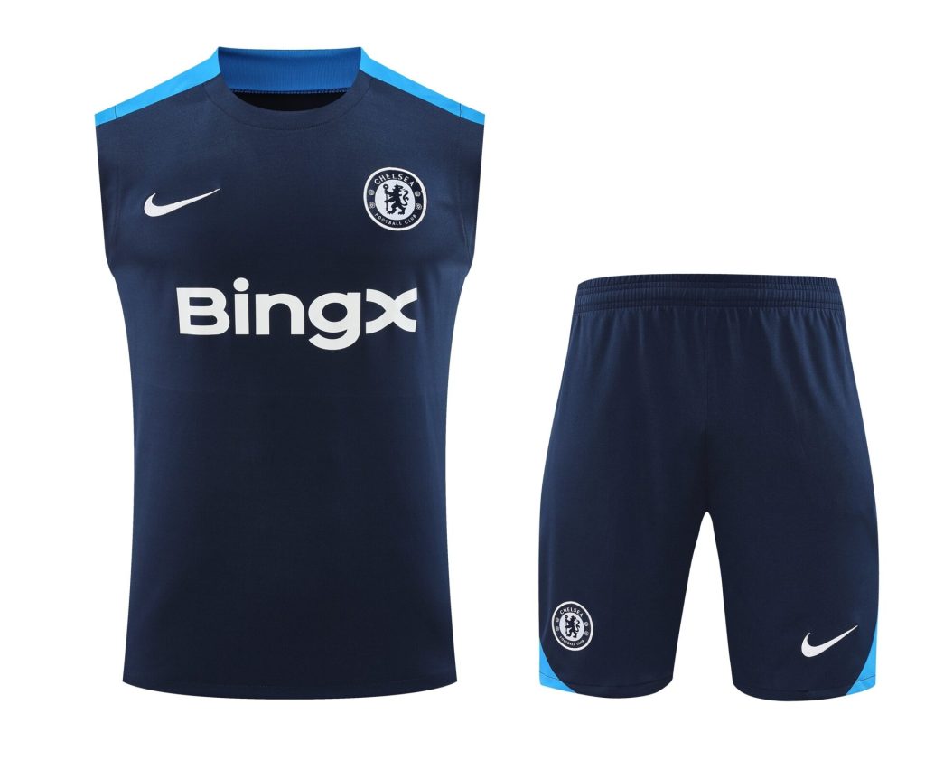 Conjunto tirantes Chelsea azul oscuro
