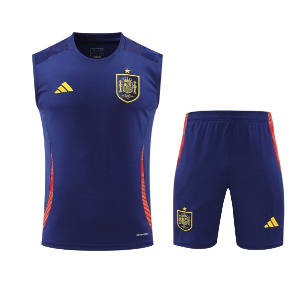 Conjunto tirantes España azul oscuro