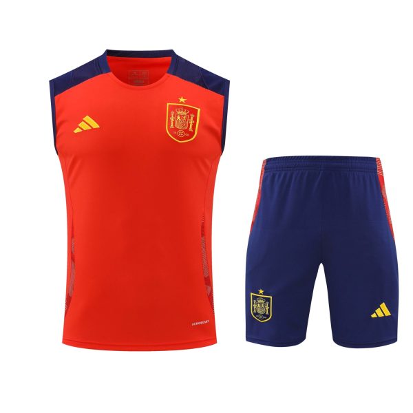Conjunto tirantes España rojo