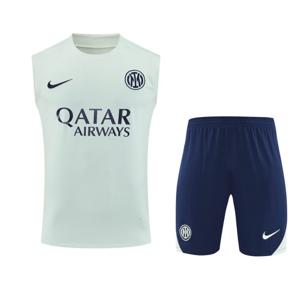 Conjunto tirantes Inter de Milán blanco