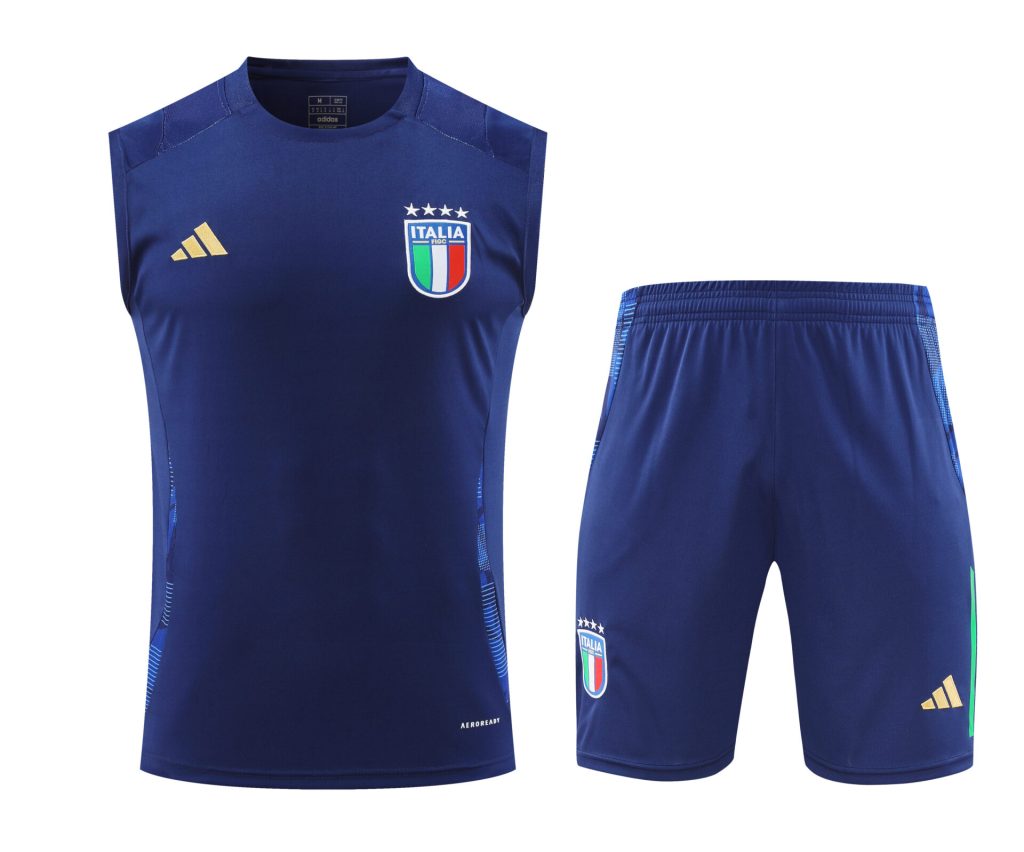 Conjunto tirantes Italia azul oscuro