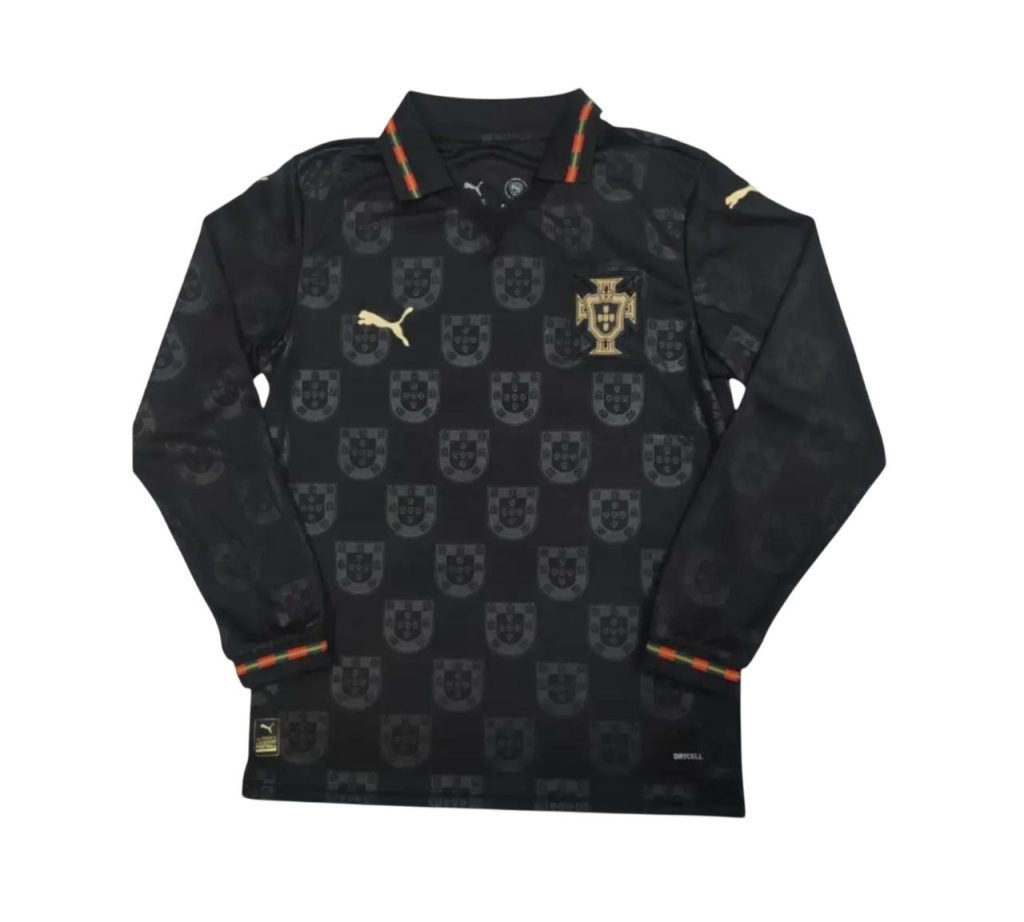 Camiseta Portugal 2026 Edición Especial Pantera Negra manga larga
