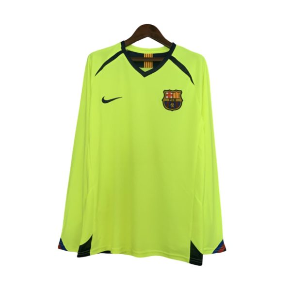 Camiseta retro FC Barcelona 05/06 2ª equipación manga larga