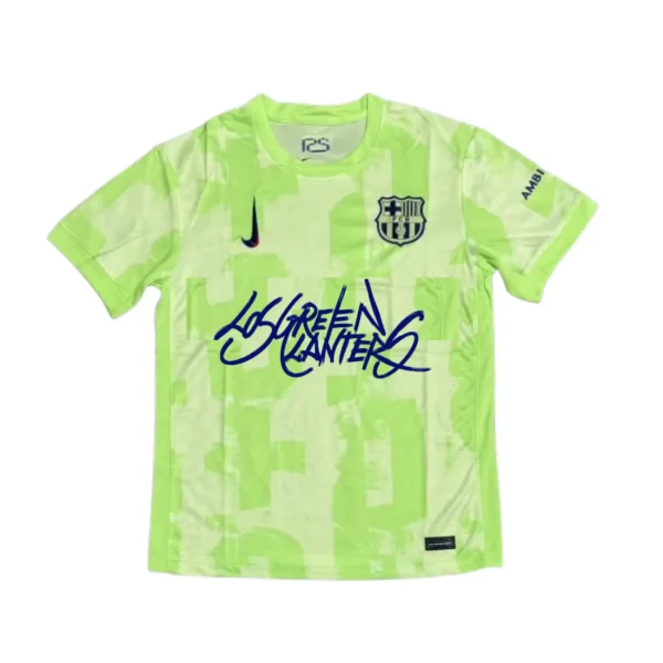 Camiseta Edición Especial FC Barcelona x JC Reyes "Los Green Lanters"