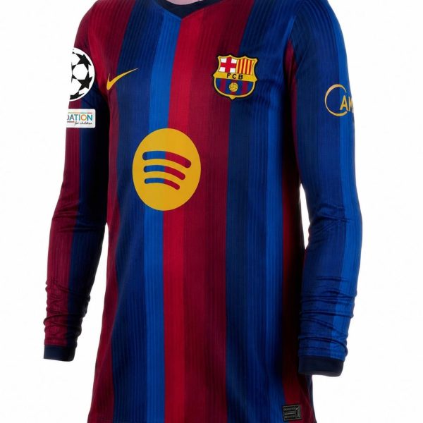 FC Barcelona 26/27 1a equipación manga larga