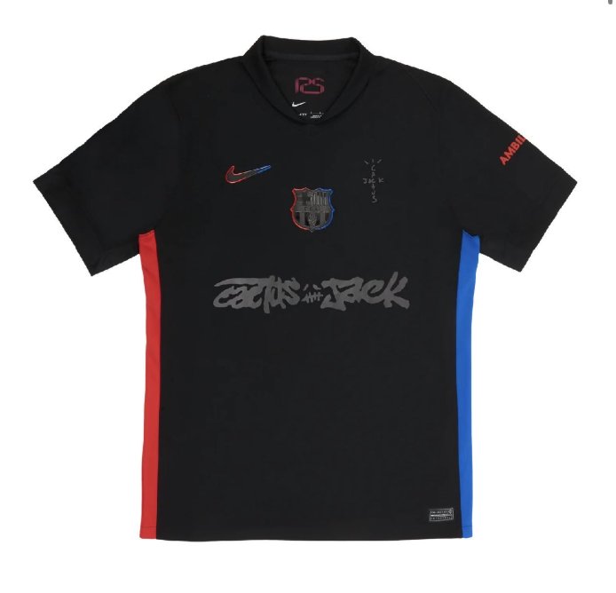 Camiseta FC Barcelona 24/25 2ª equipación x Travis Scott