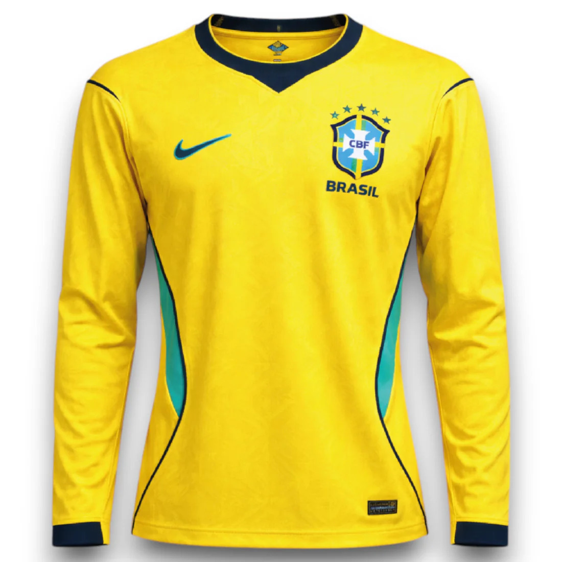Camiseta Brasil 26/27 1ª equipación manga larga