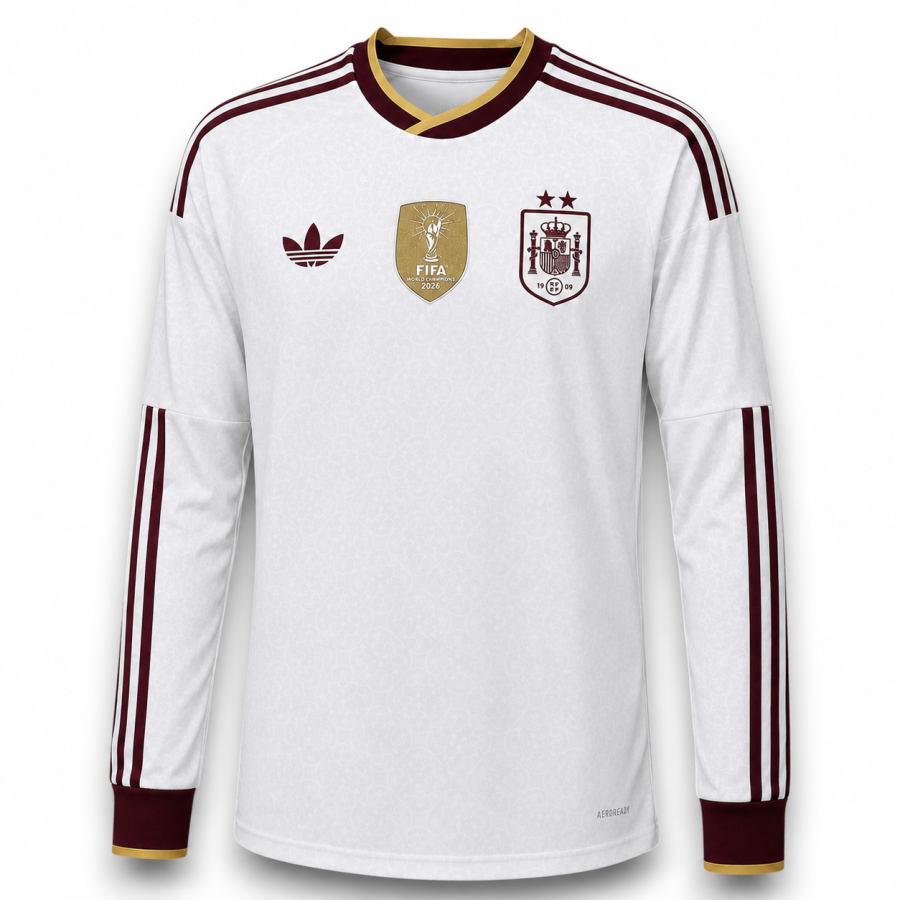 Camiseta España 26/27 2ª equipación Dos Estrellas manga larga